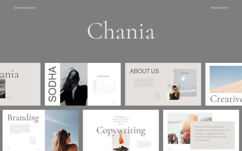 Chania PowerPoint template PowerPoint Template