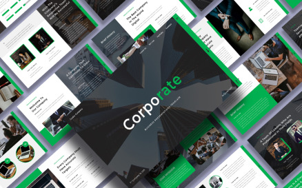 Corporate - Business PowerPoint template PowerPoint Template