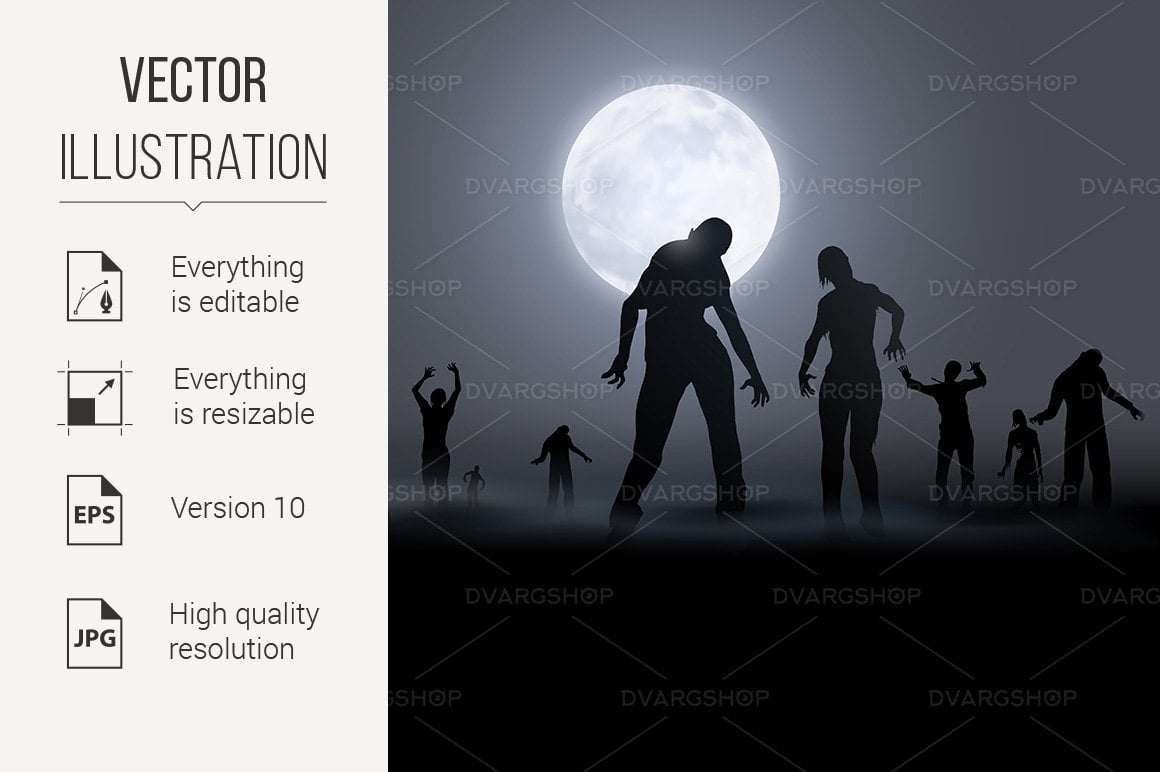 Kit Graphique #115898 Zombie Halloween Divers Modles Web - Logo template Preview