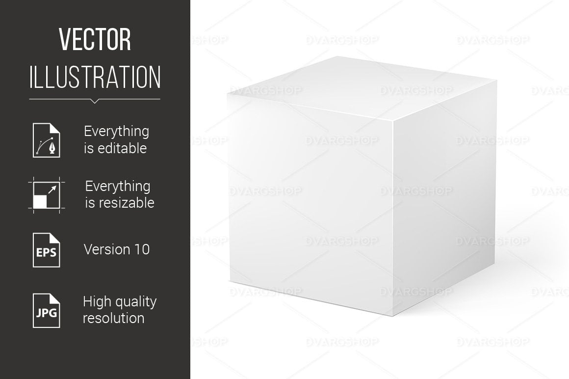 Kit Graphique #116036 Cube White Divers Modles Web - Logo template Preview