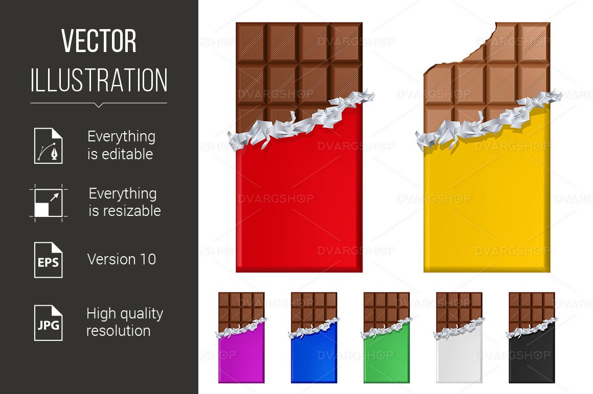 Kit Graphique #116039 Chocolate Color Divers Modles Web - Logo template Preview