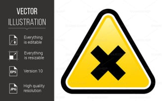 Harmful Sign - Vector Image