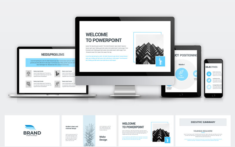 Modern Business Plan Google Slides