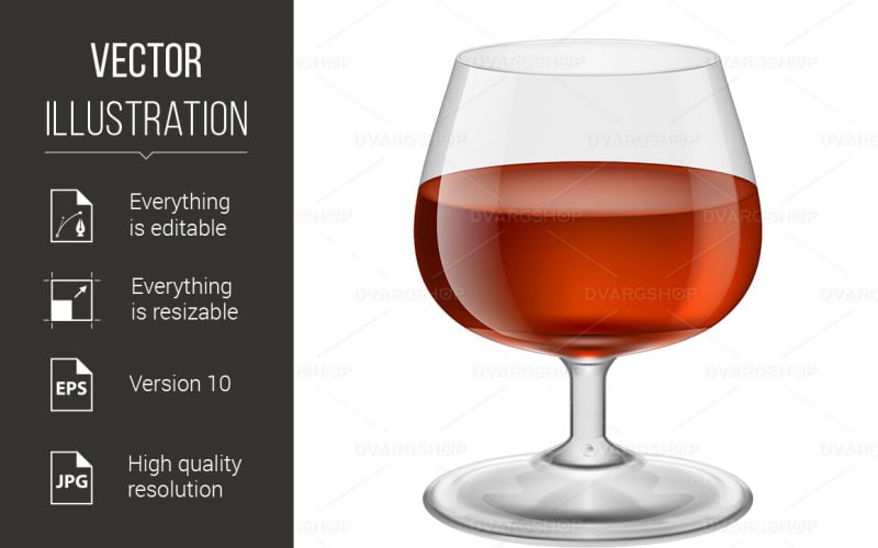 Red Wine - Vector Image Vector Graphic