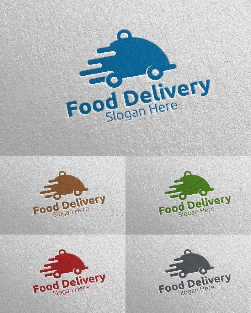 Template #116105 Fast Courier Webdesign Template - Logo template Preview