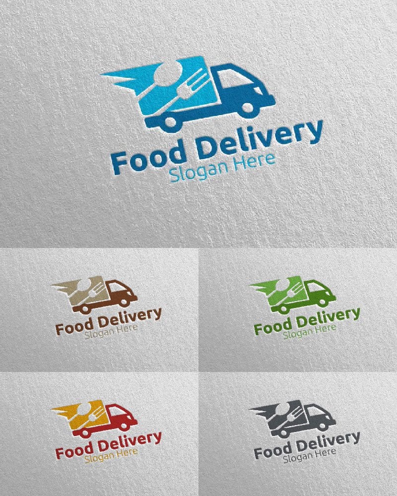 Template #116106 Fast Courier Webdesign Template - Logo template Preview