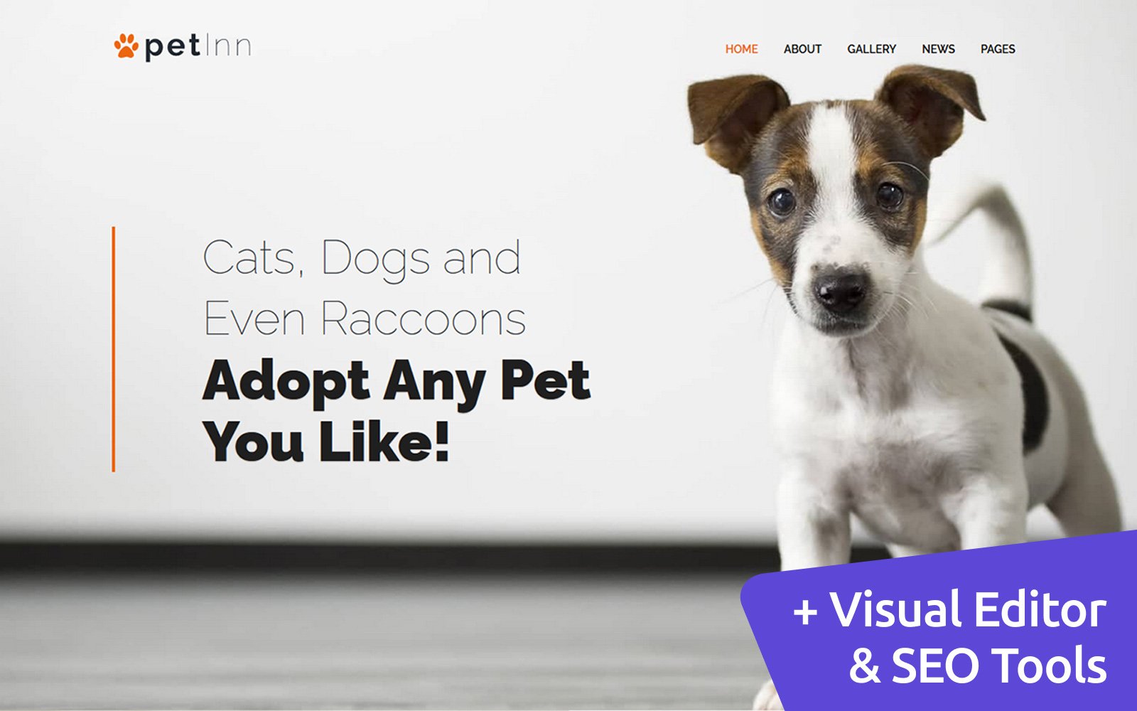 Template #116145 Animal Shelter Webdesign Template - Logo template Preview