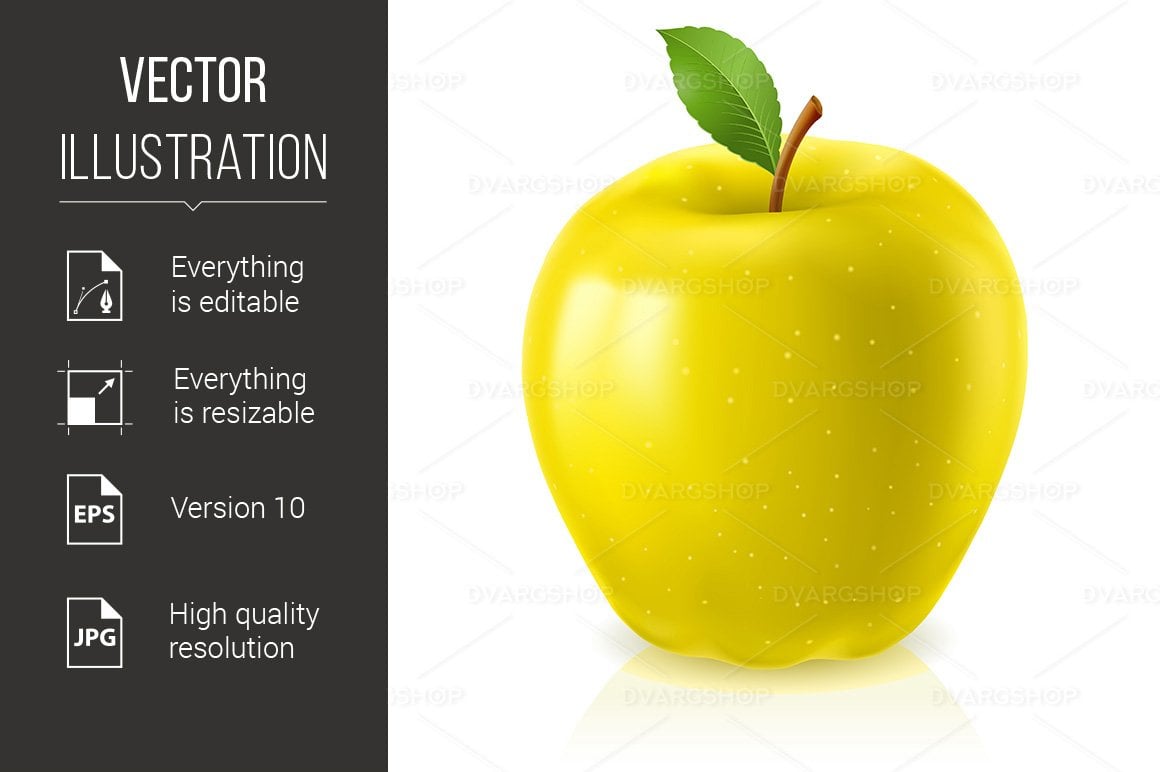 Kit Graphique #116169 Yellow Apple Divers Modles Web - Logo template Preview