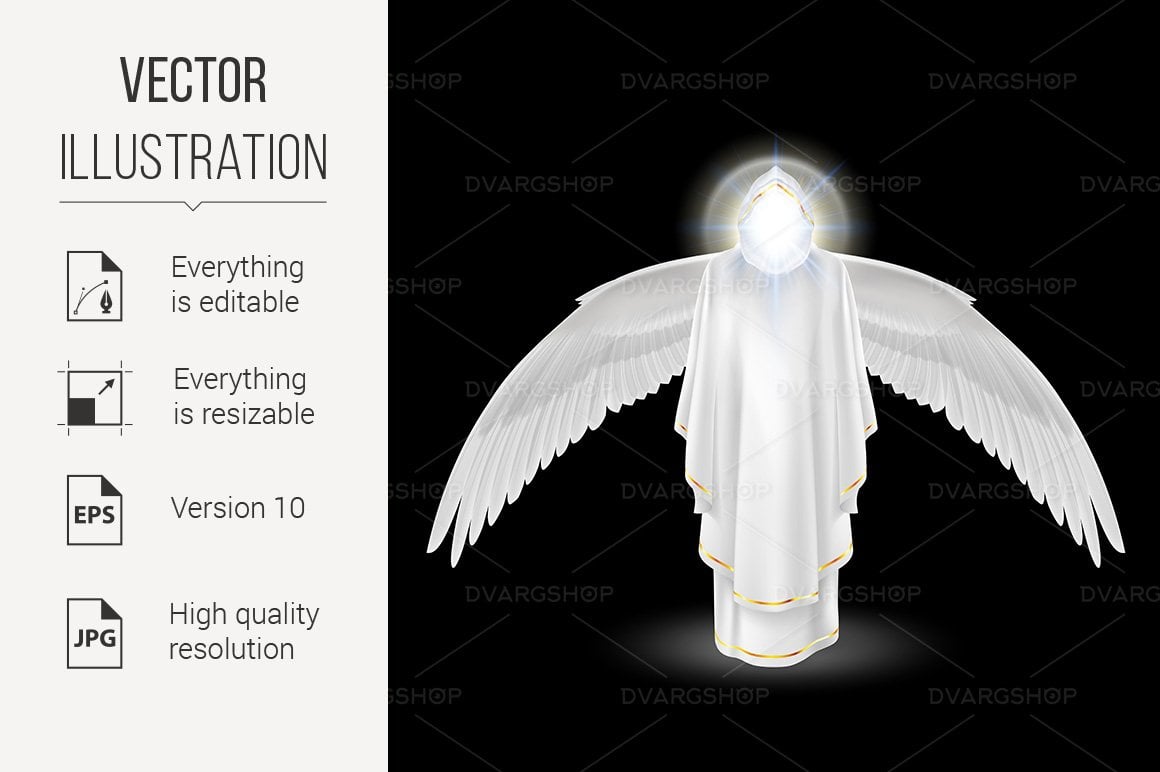 Kit Graphique #116170 Angel White Divers Modles Web - Logo template Preview