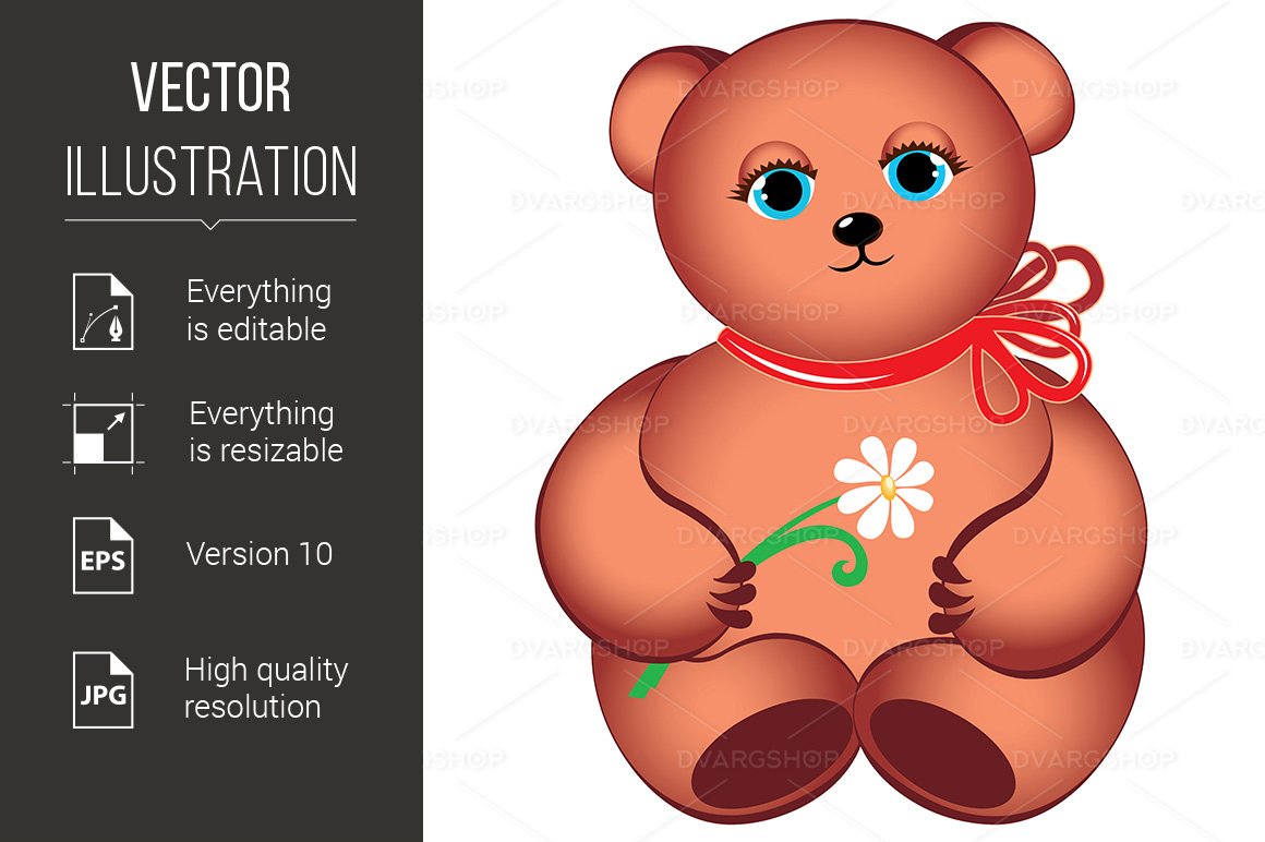 Template #116180 Teddy With Webdesign Template - Logo template Preview