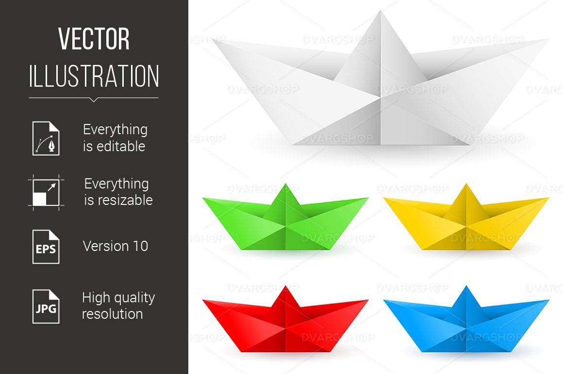 Kit Graphique #116205 Origami Papier Divers Modles Web - Logo template Preview