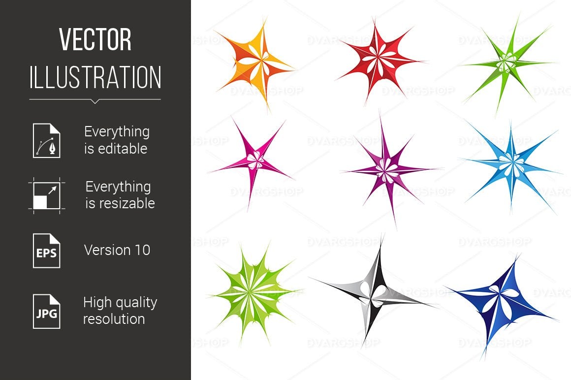 Kit Graphique #116220 Abstract Design Divers Modles Web - Logo template Preview