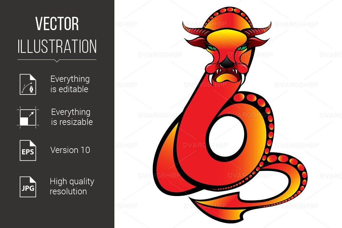 Kit Graphique #116221 Dragon Illustration Divers Modles Web - Logo template Preview