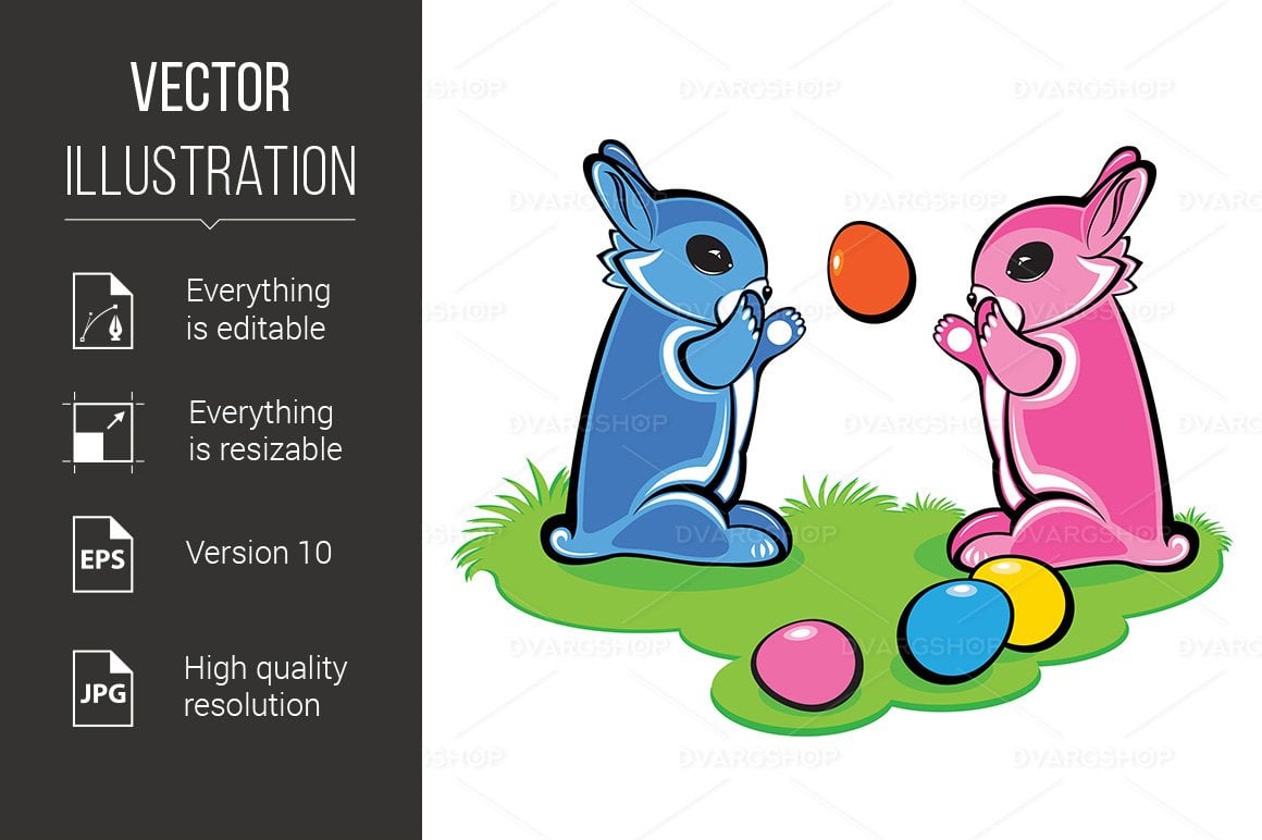 Kit Graphique #116237 Two Easter Divers Modles Web - Logo template Preview