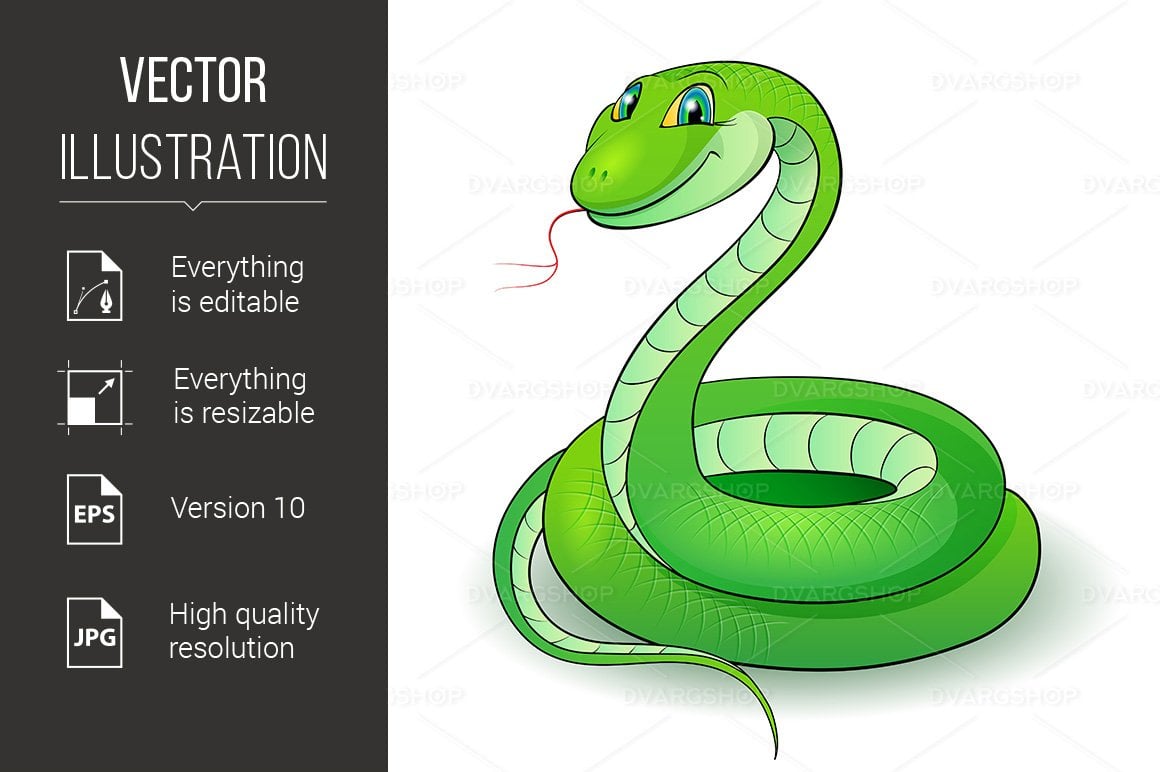 Kit Graphique #116259 Green Snake Divers Modles Web - Logo template Preview