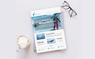 Travel & Tour Flyer - Corporate Identity Template