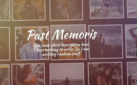Past Memories Final Cut Pro Template