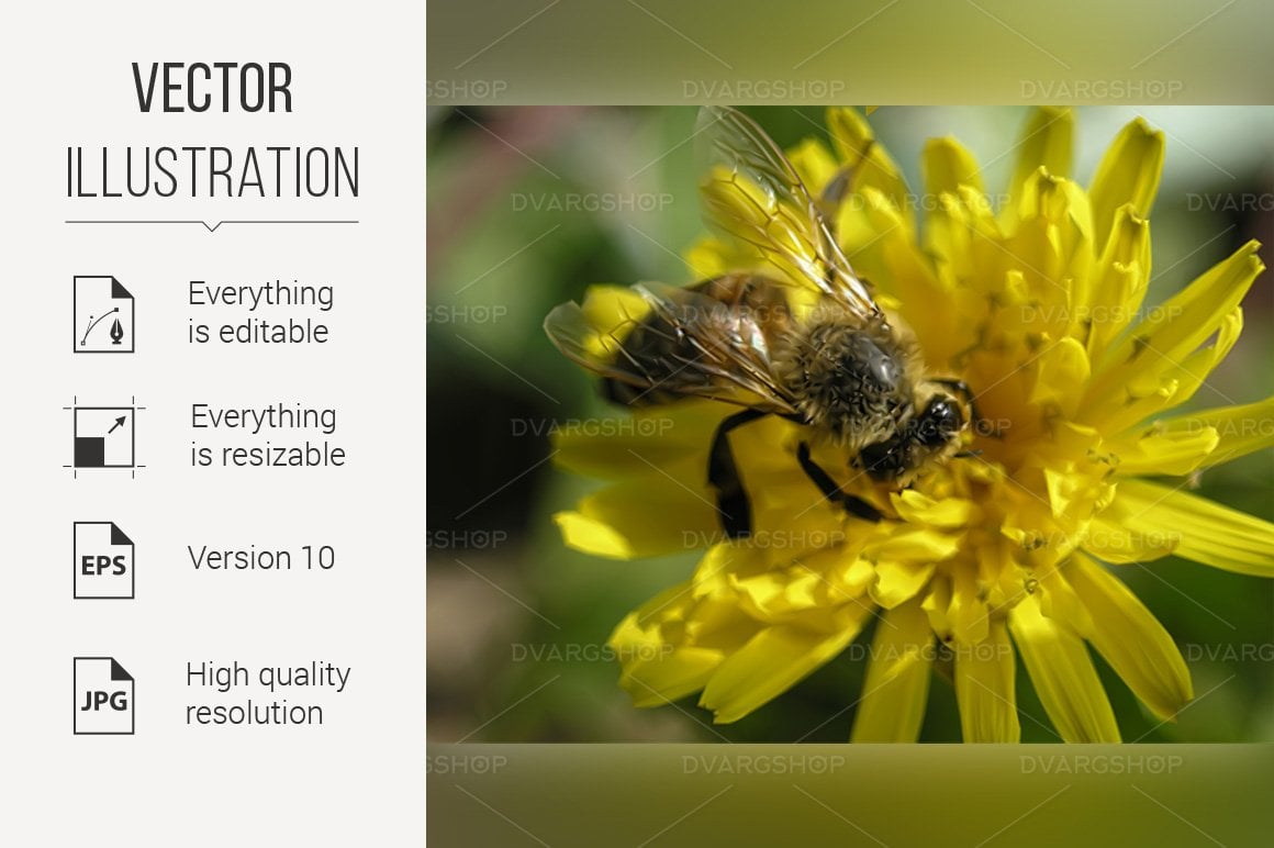 Kit Graphique #116482 Bee Fleur Divers Modles Web - Logo template Preview