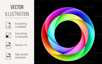 Colorful Ring - Vector Image