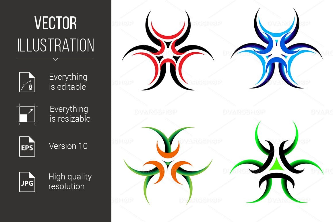 Kit Graphique #116531 Set Tattoos Divers Modles Web - Logo template Preview