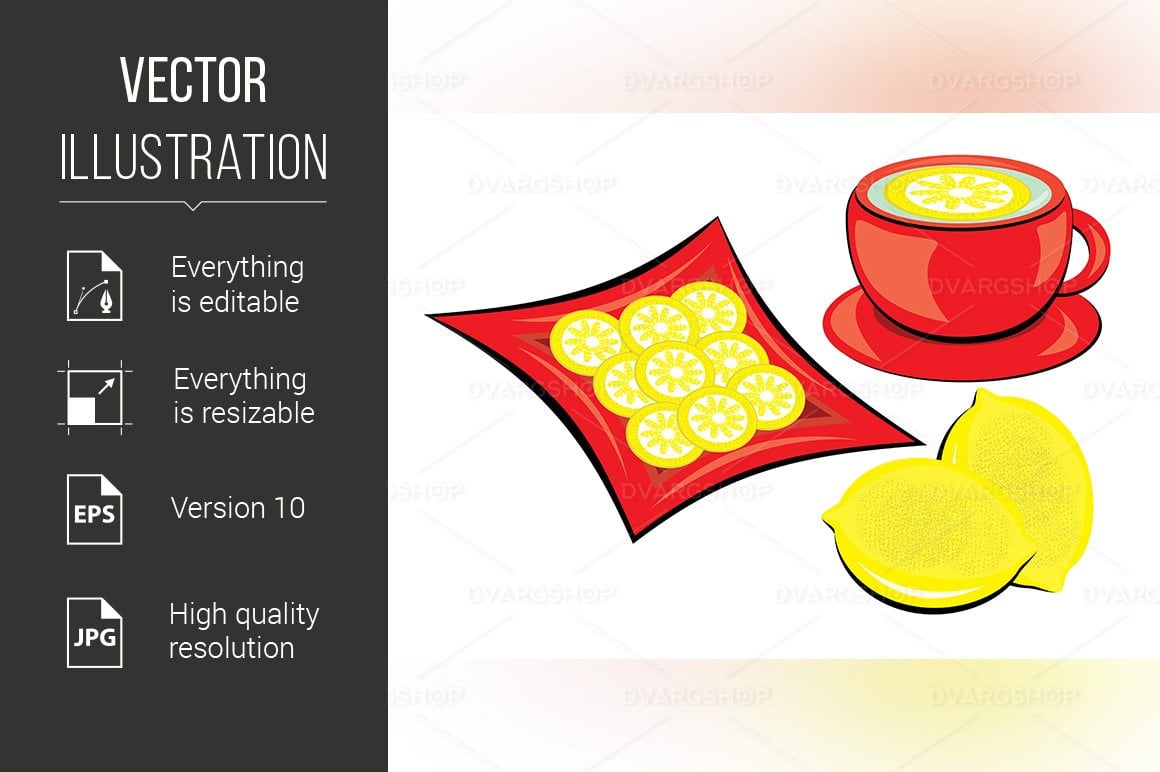 Kit Graphique #116549 Citron Mug Web Design - Logo template Preview