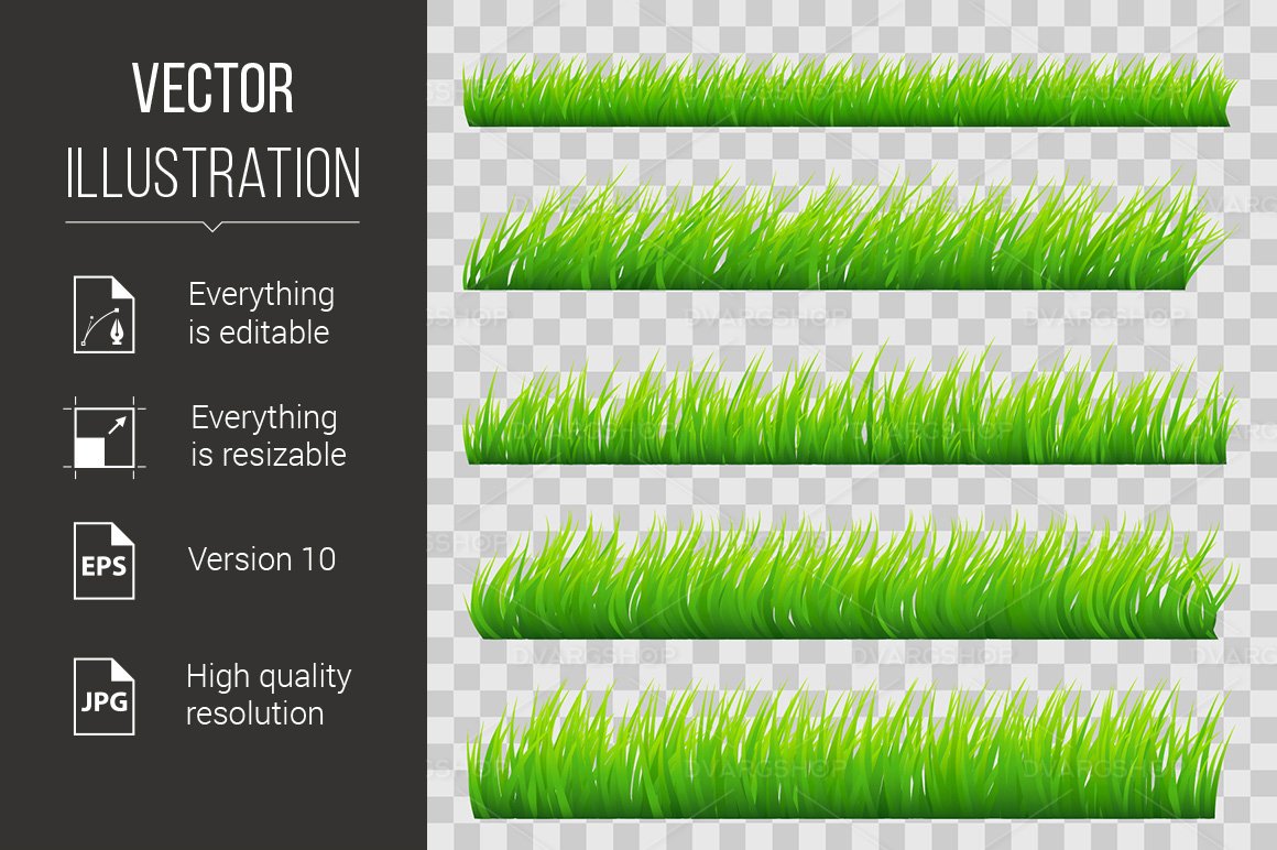 Kit Graphique #116569 Grass Design Divers Modles Web - Logo template Preview
