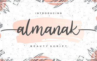 Almanak | Beauty Cursive Font