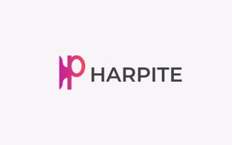 Letter H+P Logo Template