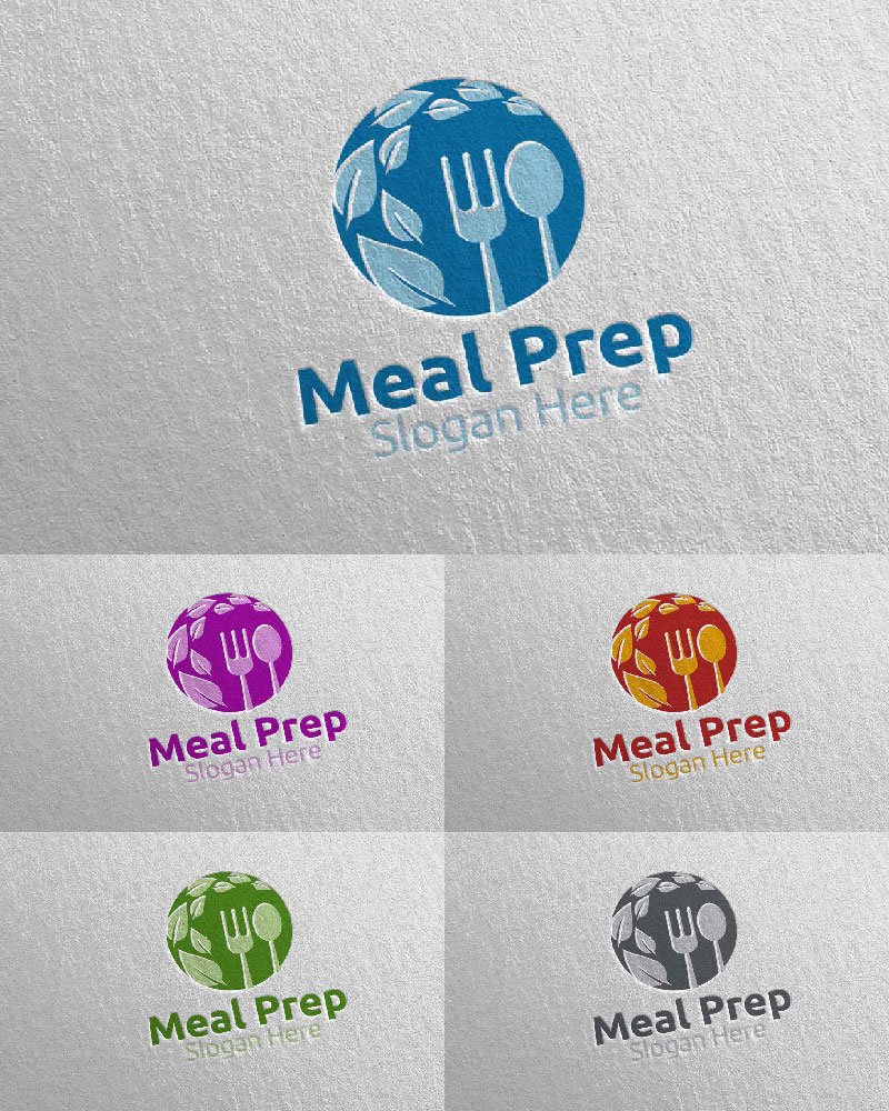 Kit Graphique #116928 Meal Prep Divers Modles Web - Logo template Preview