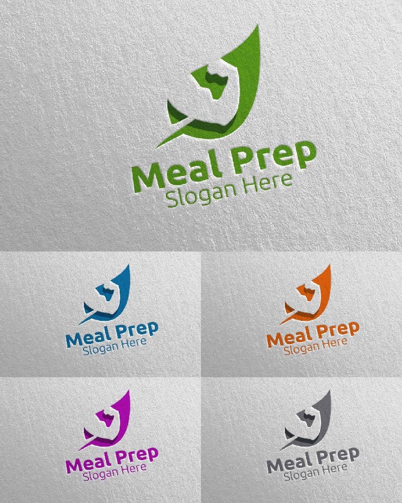 Kit Graphique #116929 Meal Prep Divers Modles Web - Logo template Preview
