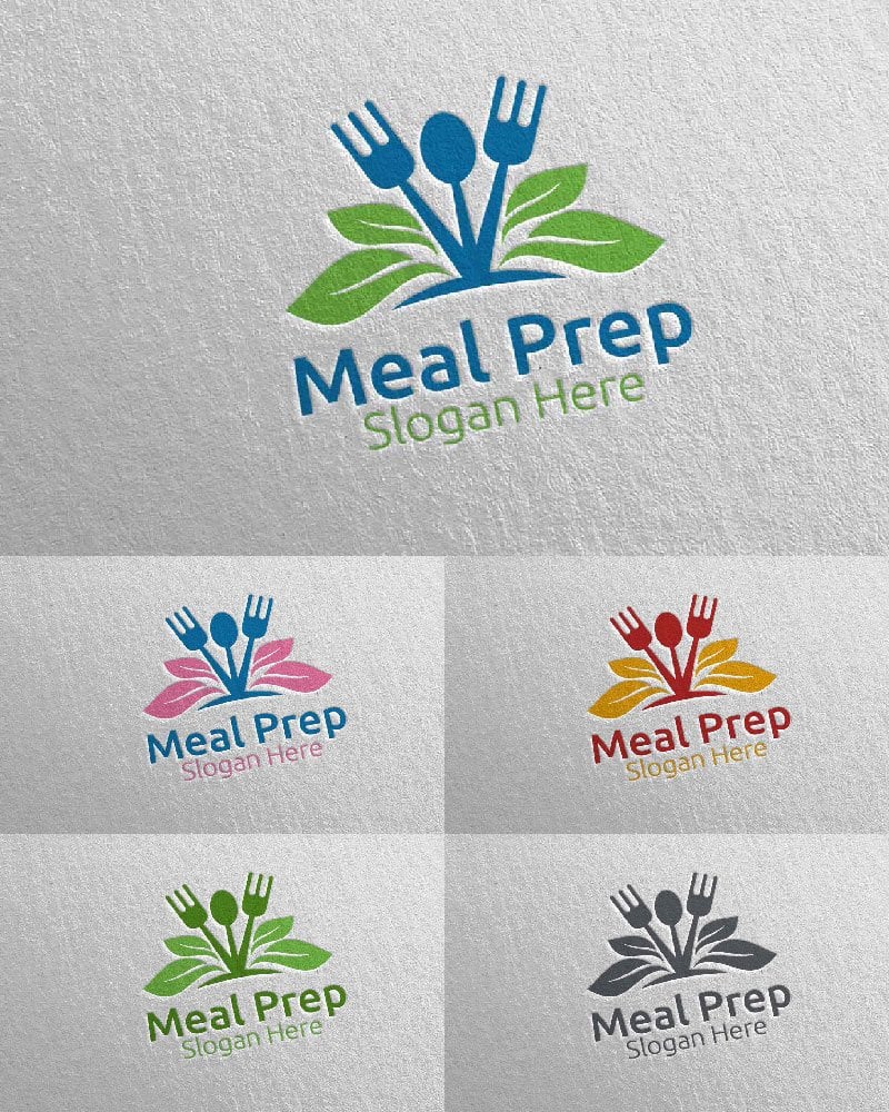 Kit Graphique #116931 Meal Prep Divers Modles Web - Logo template Preview