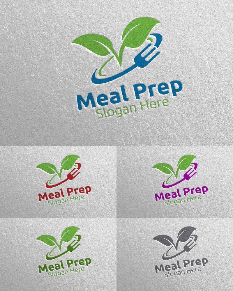 Kit Graphique #116932 Meal Prep Divers Modles Web - Logo template Preview