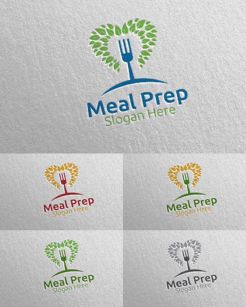 Kit Graphique #116935 Meal Prep Divers Modles Web - Logo template Preview
