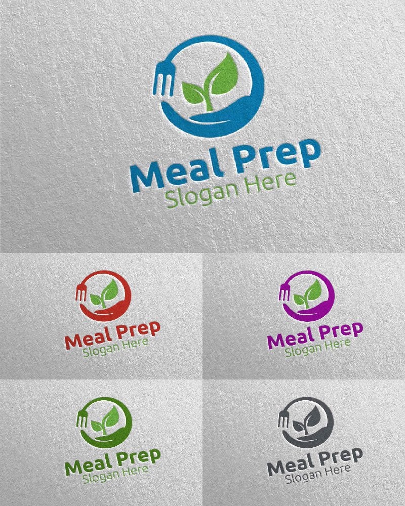 Kit Graphique #116936 Meal Prep Divers Modles Web - Logo template Preview