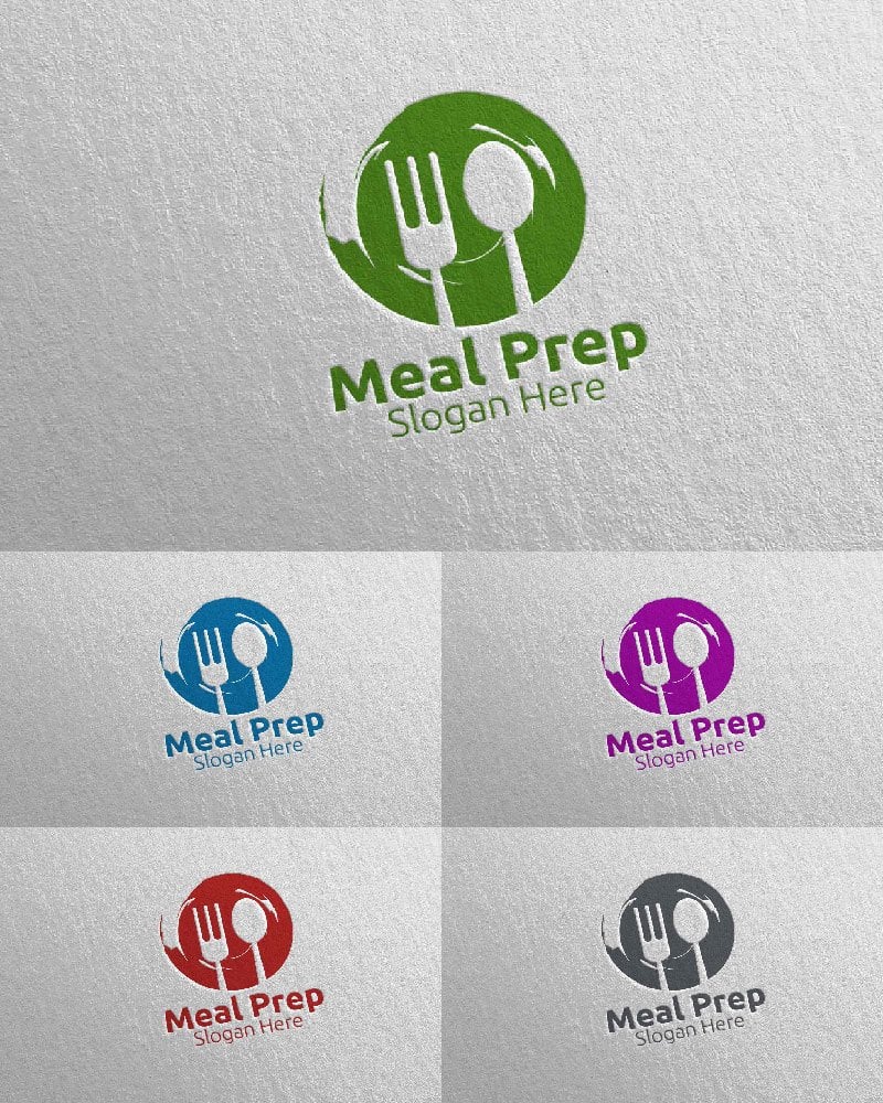 Kit Graphique #116937 Meal Prep Divers Modles Web - Logo template Preview