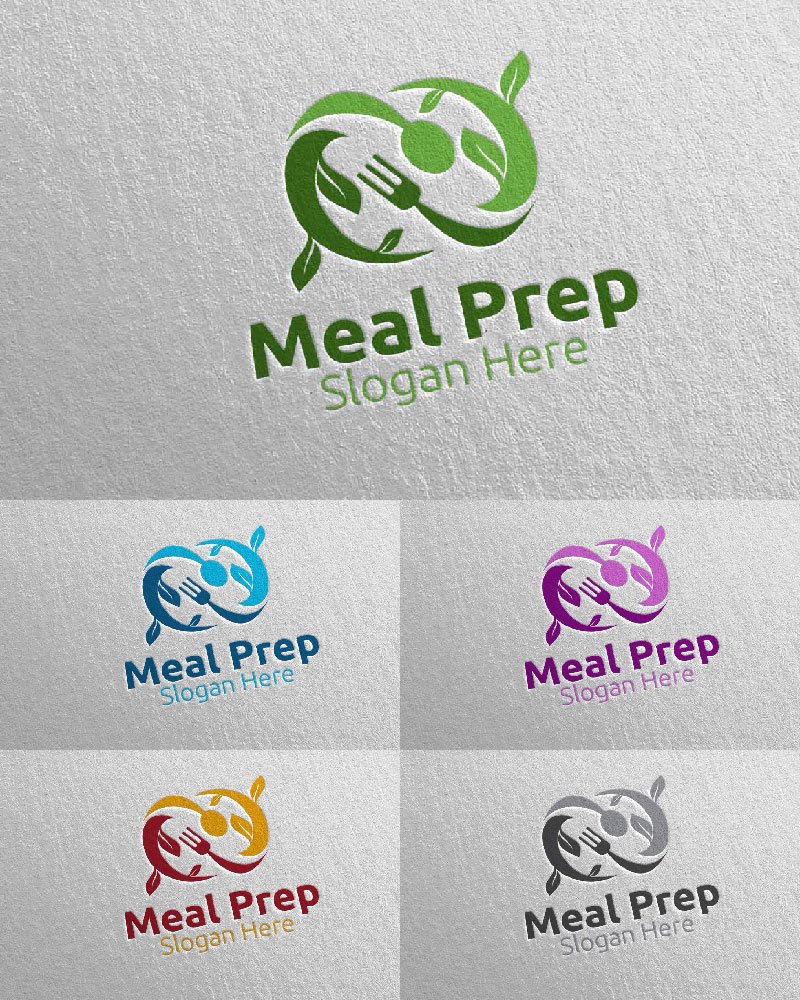 Kit Graphique #116941 Meal Prep Divers Modles Web - Logo template Preview