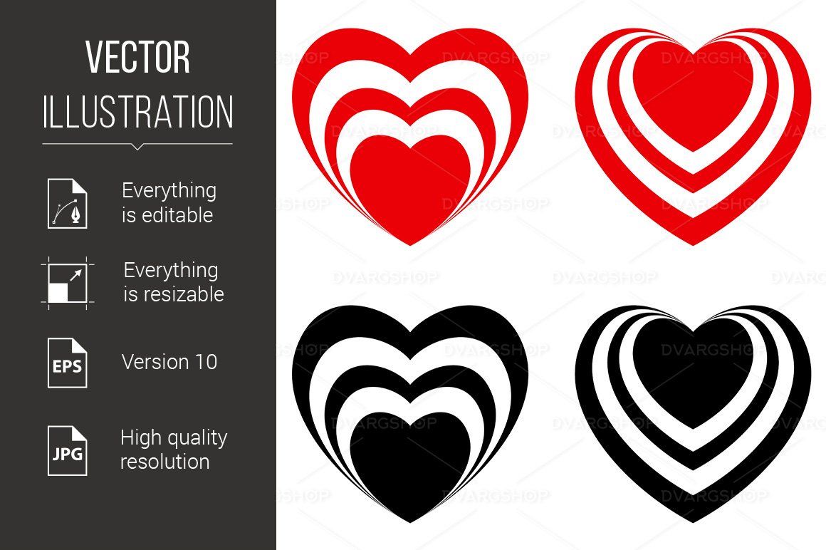 Kit Graphique #116958 Heart Valentin Divers Modles Web - Logo template Preview