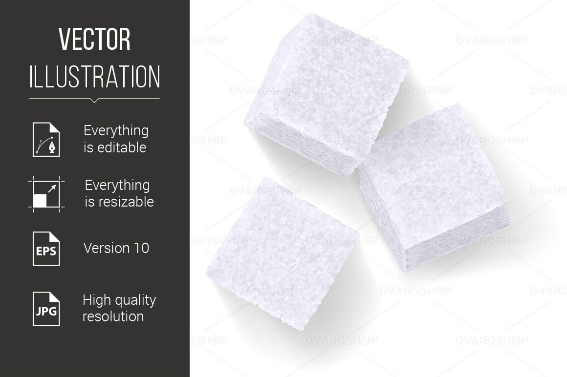 Kit Graphique #116966 Sugar Cubes Divers Modles Web - Logo template Preview