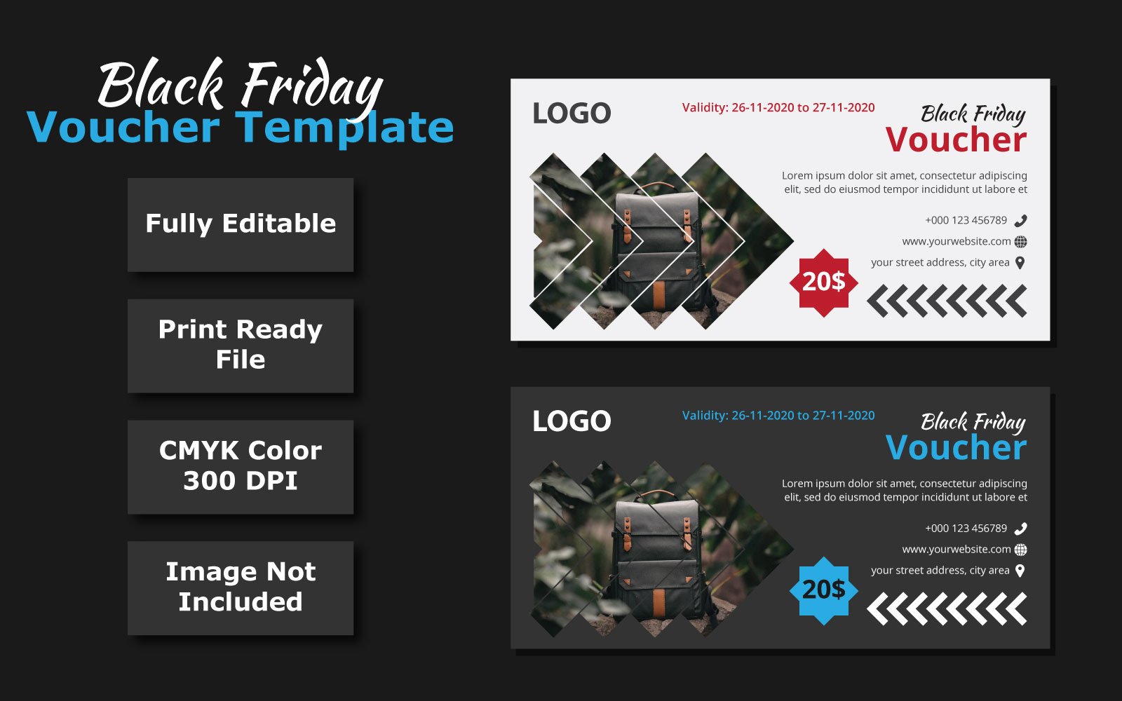 Template #117125 Sale Banner Webdesign Template - Logo template Preview
