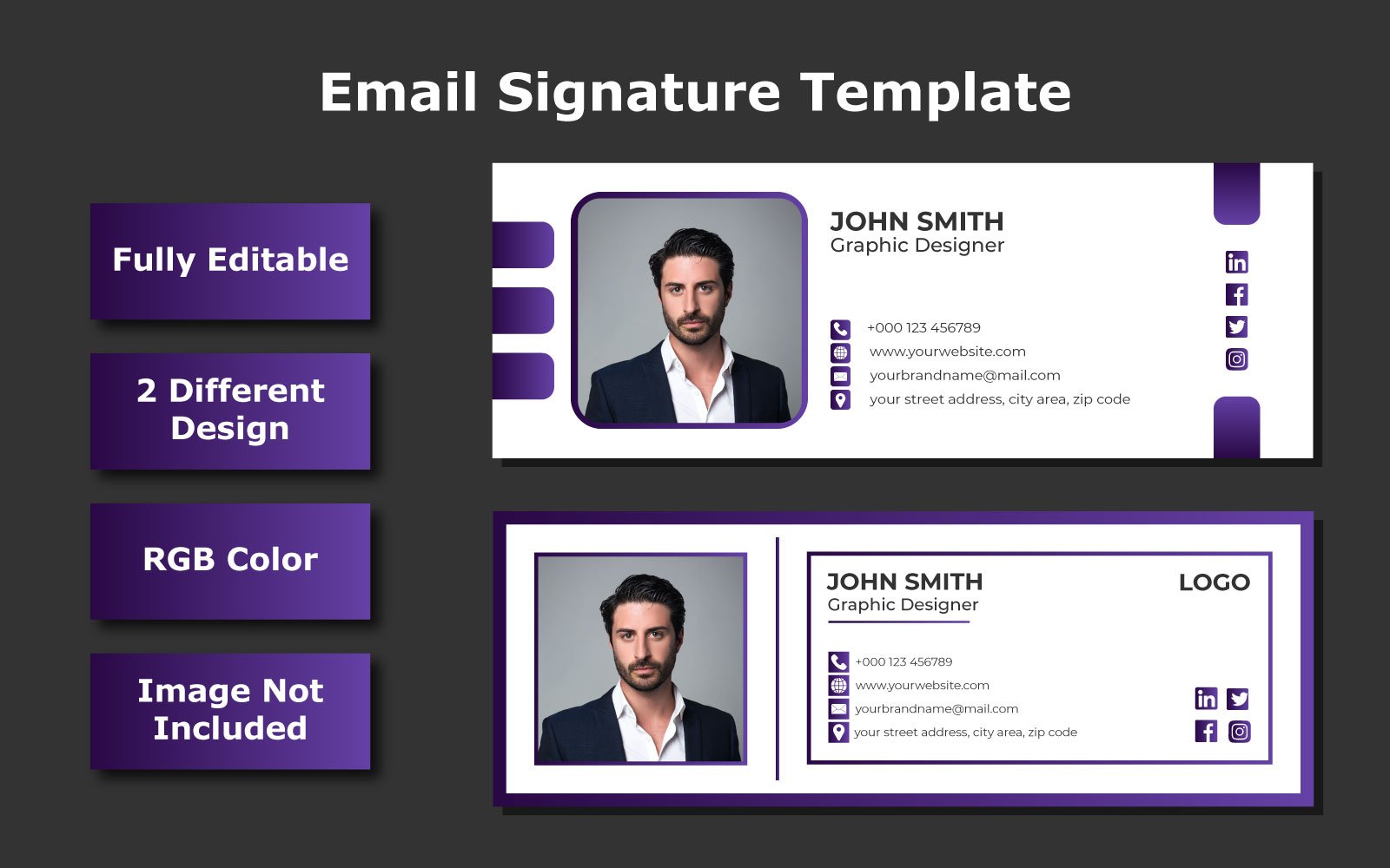 Kit Graphique #117133 Signatures Communication Web Design - Logo template Preview