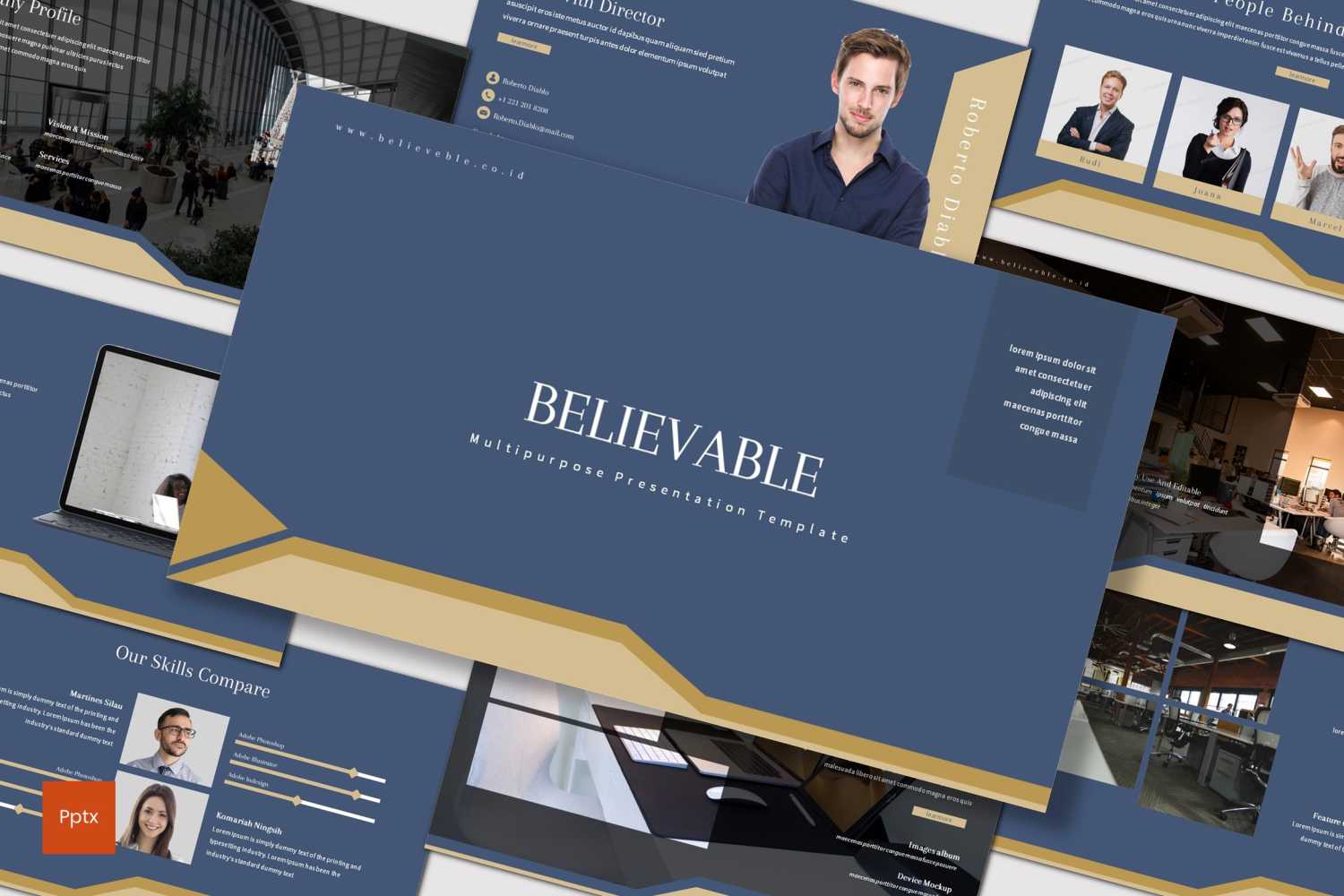 Template #117144 Creative Business Webdesign Template - Logo template Preview