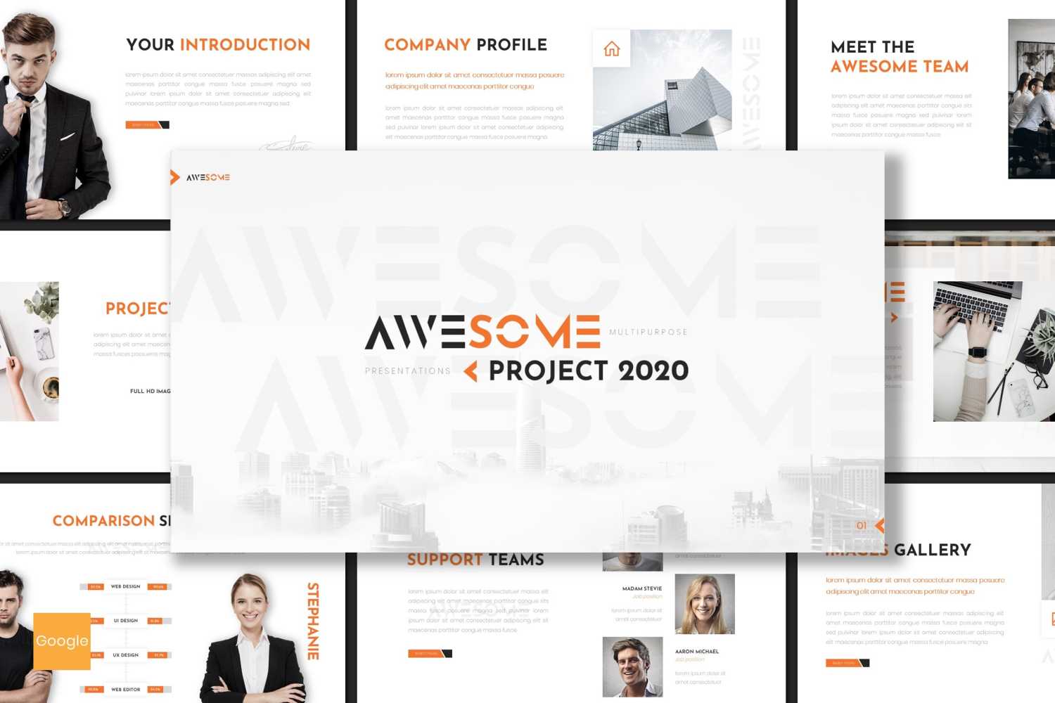 Template #117154 Creative Business Webdesign Template - Logo template Preview