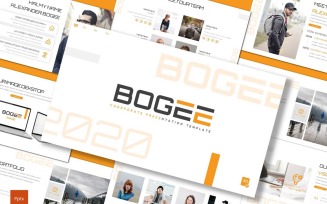 Bogee PowerPoint template