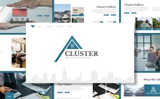 Cluster - Keynote template