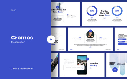 Cromos - Modern Google Slide