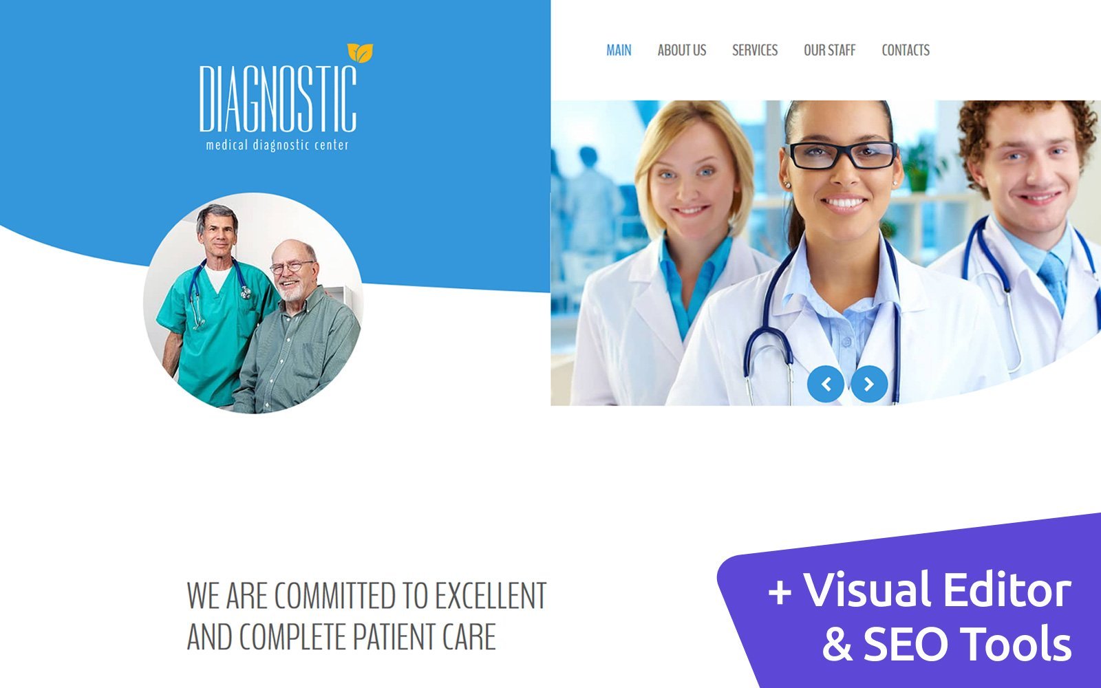 Template #117223 Medical Clinic Webdesign Template - Logo template Preview