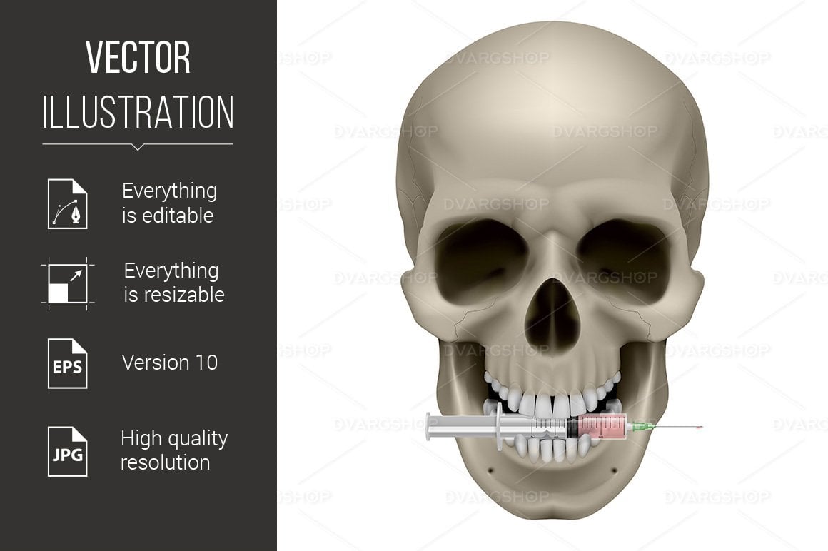 Kit Graphique #117239 Skull Cigarette Divers Modles Web - Logo template Preview