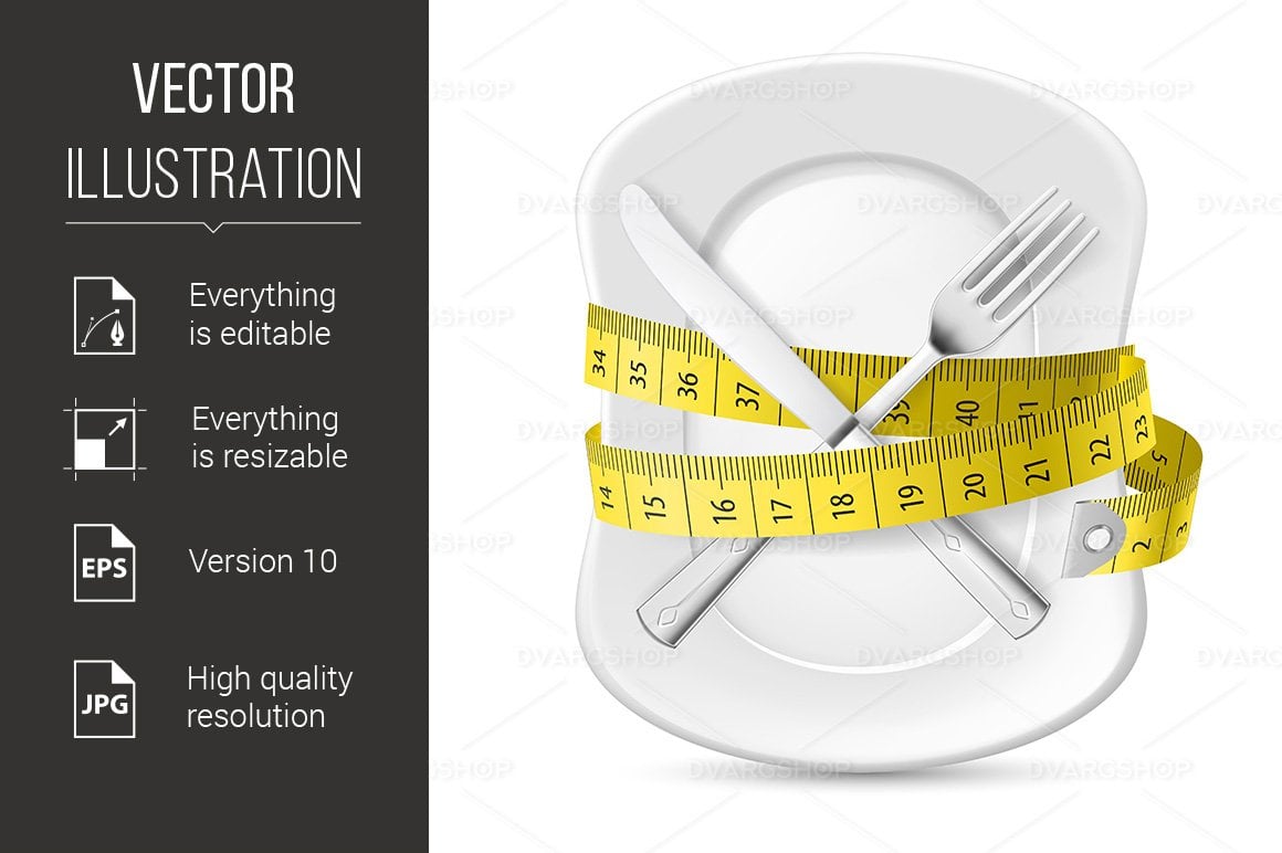 Template #117293 Diet Concept Webdesign Template - Logo template Preview