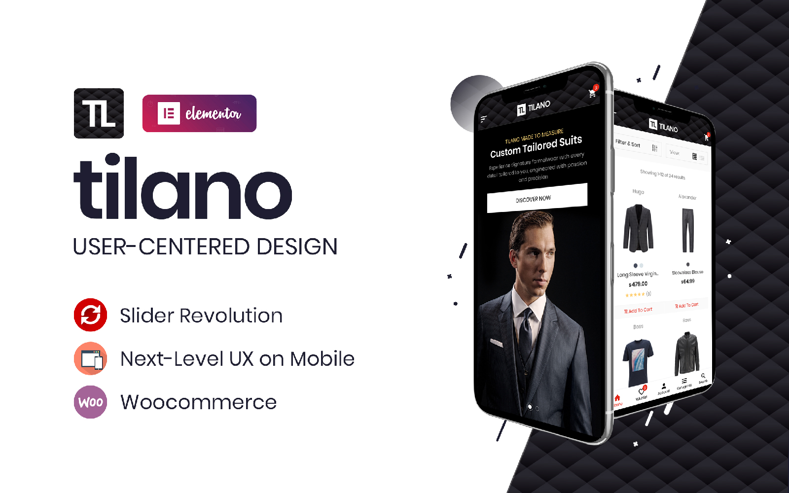 Tilano - Fashion Stylist Elementor WooCommerce Theme