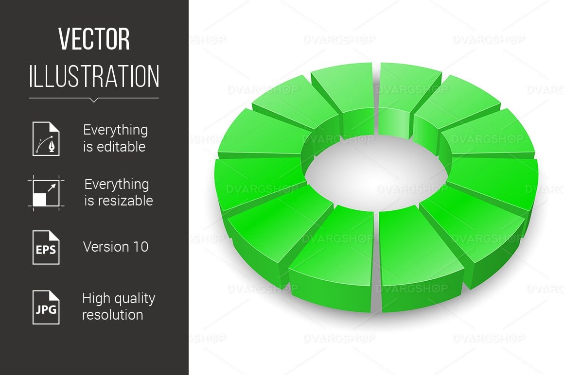 Kit Graphique #117302 Circular Diagram Divers Modles Web - Logo template Preview